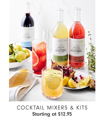 Cocktail Mixers & Kits - Starting at $12.95