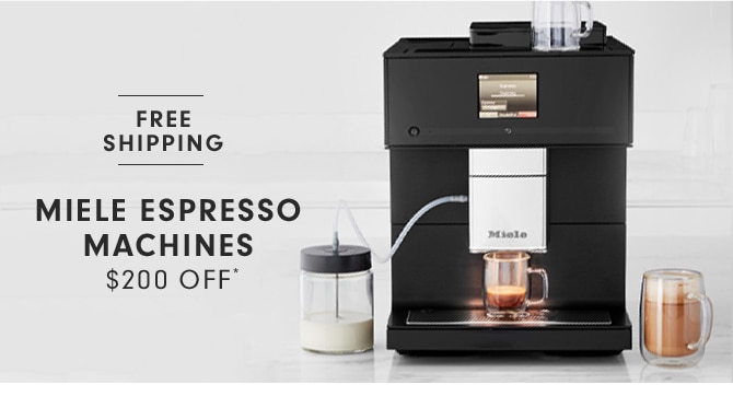 MIELE ESPRESSO MACHINES - $200 OFF*