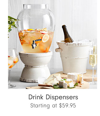 Drink Dispensers Starting at $59.95