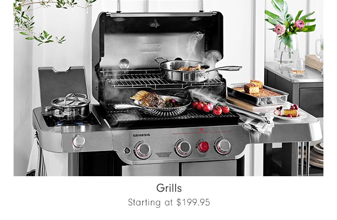 Grills Starting at $49.95