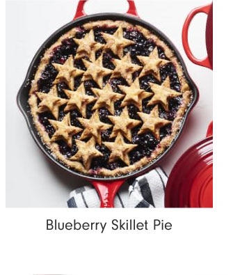 Blueberry Skillet Pie