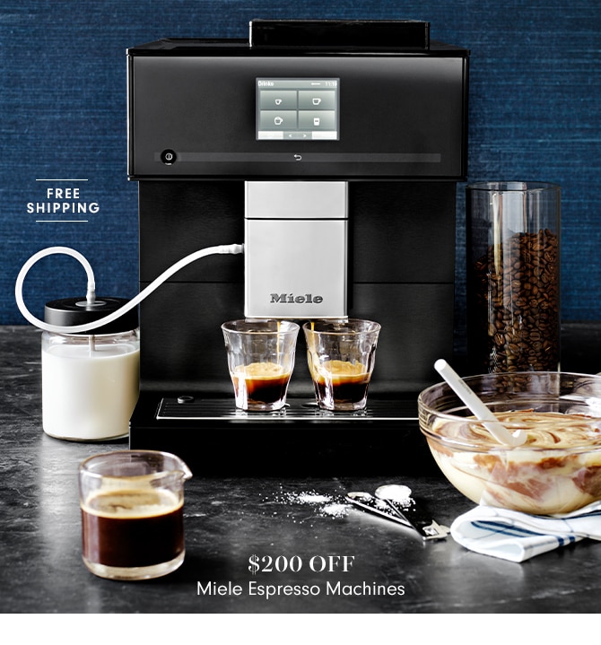 $200 Off Miele Espresso Machines