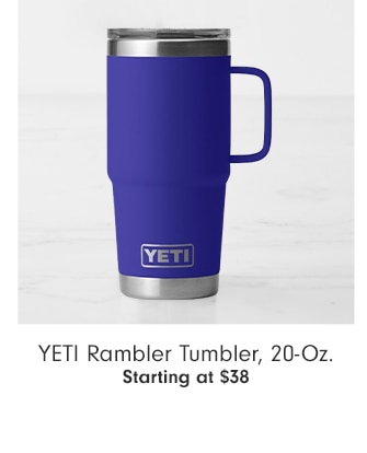 YETI Rambler Tumbler, 20-Oz. - Starting at $38