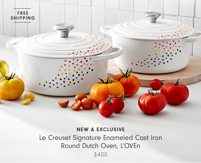 Le Creuset Signature Enameled Cast Iron Round Dutch Oven, L’OVEn - $400