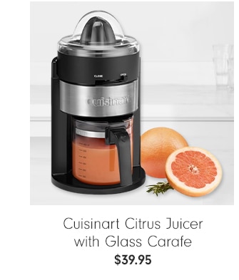 Cuisinart Citrus Juicer with Glass Carafe - $39.95