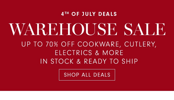 WAREHOUSE SALE - SHOP ALL DEALS