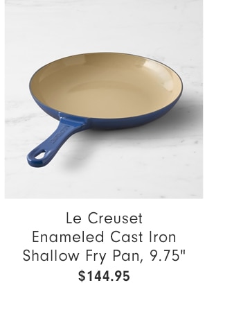 Le Creuset Enameled Cast Iron Shallow Fry Pan, 9.75" - $144.95