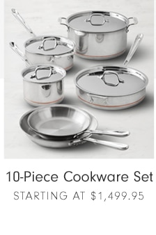 10-Piece Cookware Set - Starting at $1,499.95