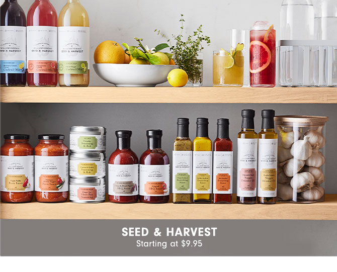 SEED & HARVEST Starting at $9.95