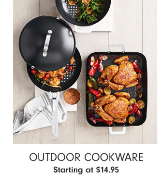 Outdoor Cookware Starting at $14.95