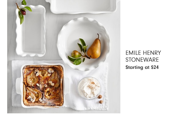 EMILE HENRY STONEWARE - Starting at $24