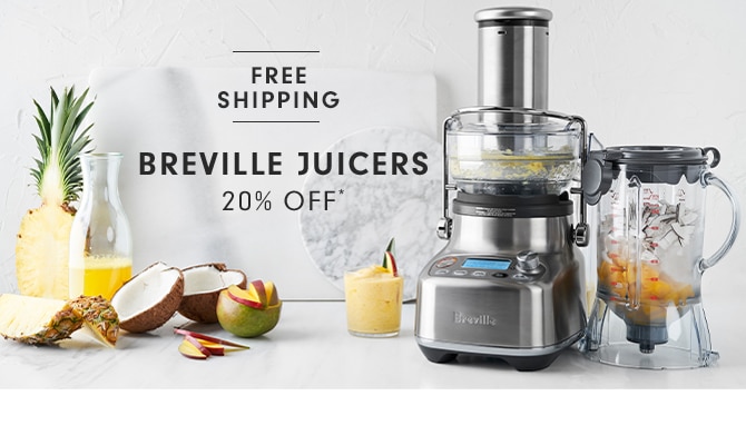 BREVILLE JUICERS - 20% OFF*