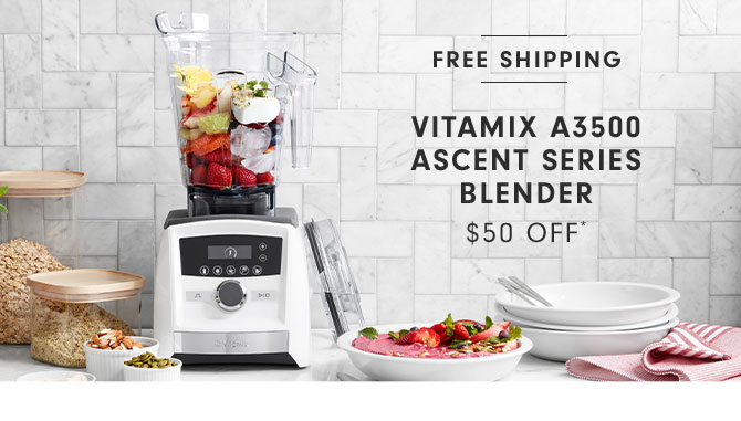 Vitamix A3500 Ascent Series Blender $50 off*