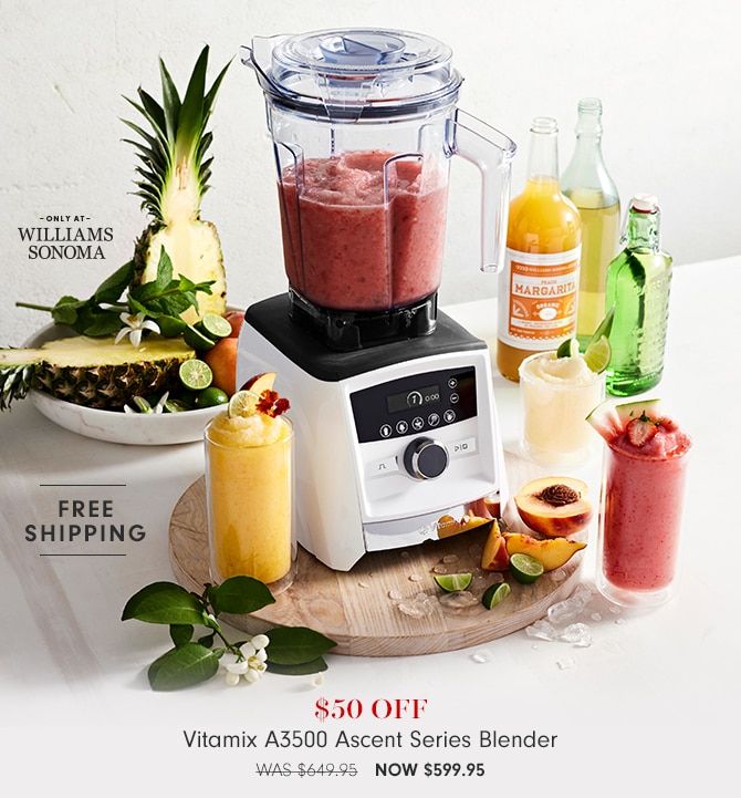 $50 Off Vitamix A3500 Ascent Series Blender - Now $599.95