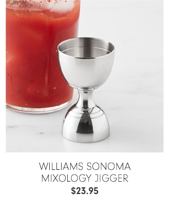 WILLIAMS SONOMA MIXOLOGY JIGGER - Starting at $23.95