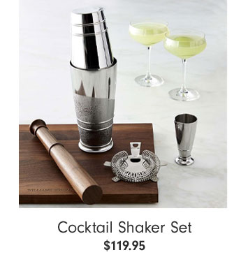 Cocktail Shaker Set $119.95