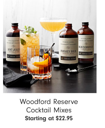 Woodford Reserve Cocktail Mixes Starting at $22.95