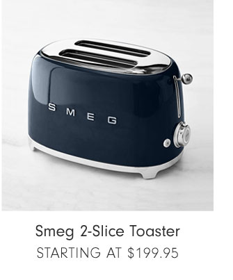 Smeg 2-Slice Toaster Starting at $199.95