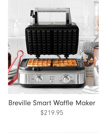 Breville Smart Waffle Maker $219.95