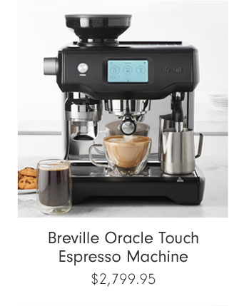 Breville Oracle Touch Espresso Machine $2,799.95