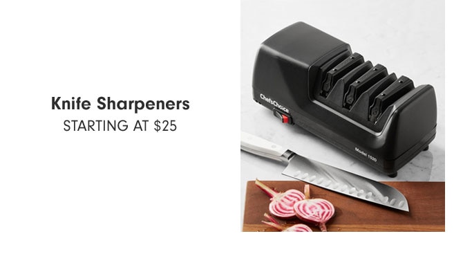 Knife Sharpeners Starting at $25