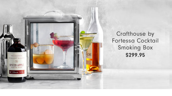 Crafthouse by Fortessa Cocktail Smoking Box $299.95