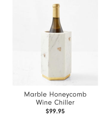 Marble Honeycomb Wine Chiller $99.95