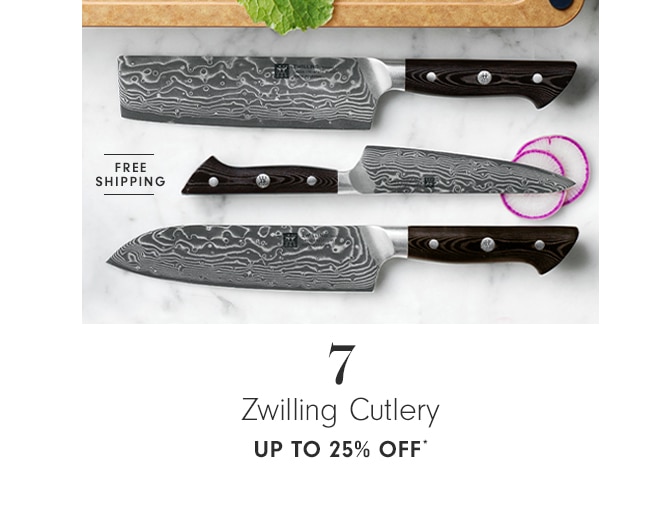 Zwilling Cutlery - Up to 25% OFF*