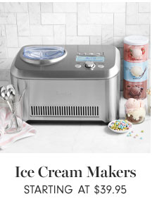 Ice Cream Makers Starting at $39.95