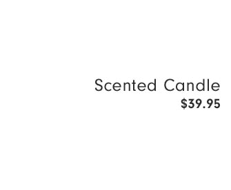 Scented Candle $39.95