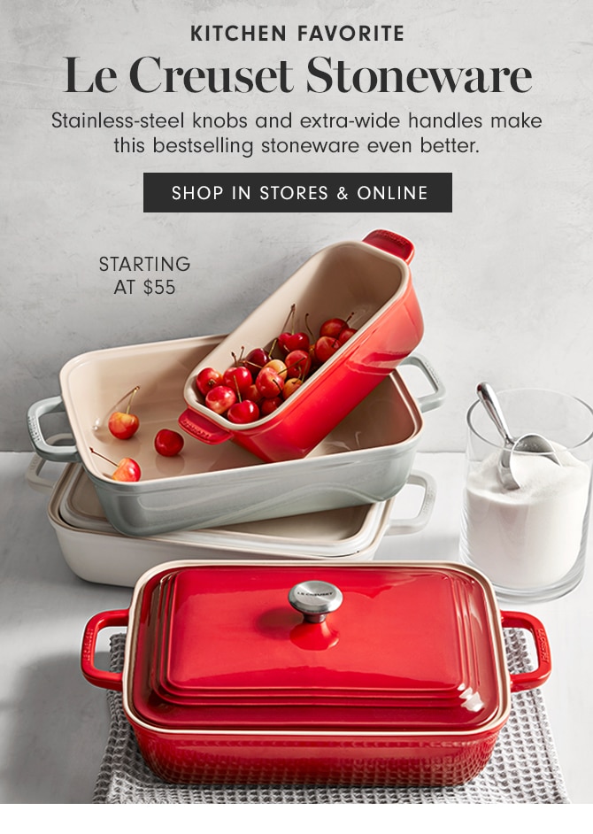 Le Creuset Stoneware - SHOP IN STORES & ONLINE