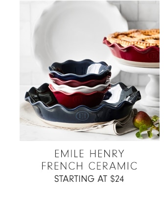 Emile Henry French Ceramic - Starting at $24