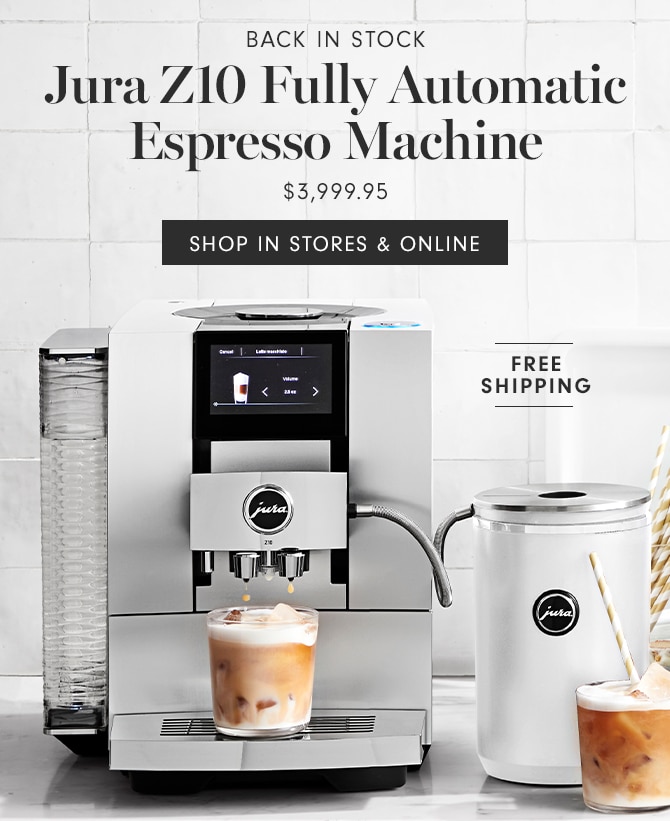 Jura Z10 Fully Automatic Espresso Machine - SHOP IN STORES & ONLINE