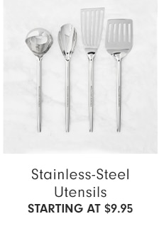 Stainless-Steel Utensils - Starting at $9.95