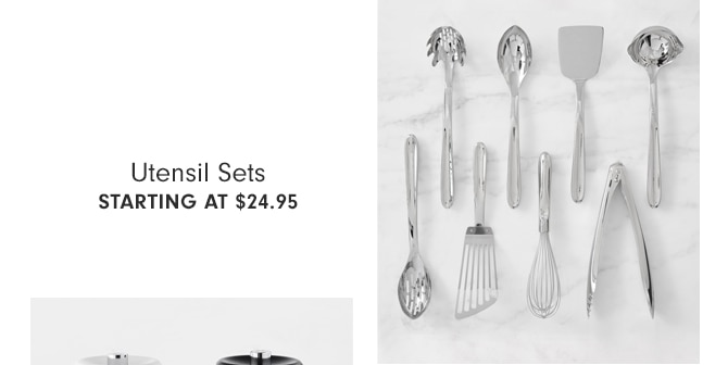 Utensil Sets - Starting at $24.95