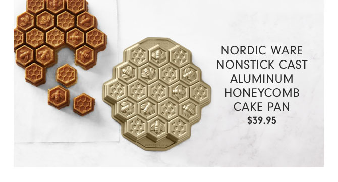 Nordic Ware Nonstick Cast Aluminum Honeycomb Cake Pan $39.95