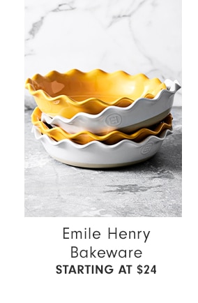 Emile Henry Bakeware - STARTING AT $24