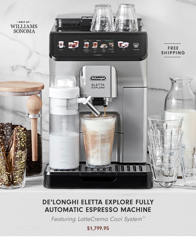 De'Longhi Eletta Explore Fully Automatic Espresso Machine $1,799.95