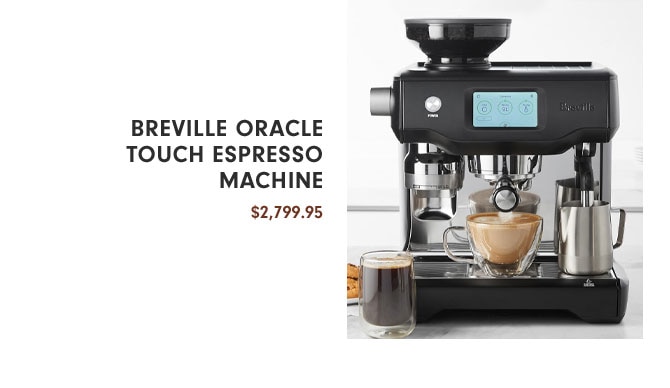 Breville Oracle Touch Espresso Machine $2,799.95