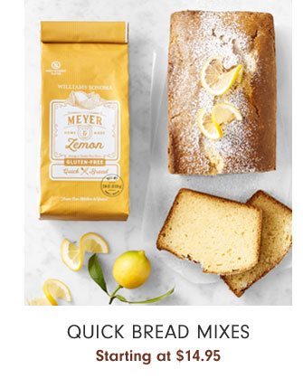 Quick Bread Mixes Starting at $14.95