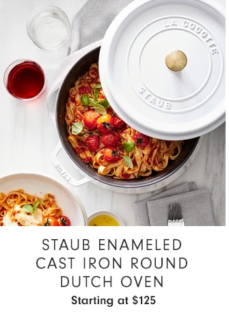 Staub Enameled Cast Iron Round Dutch Oven - Starting at $125