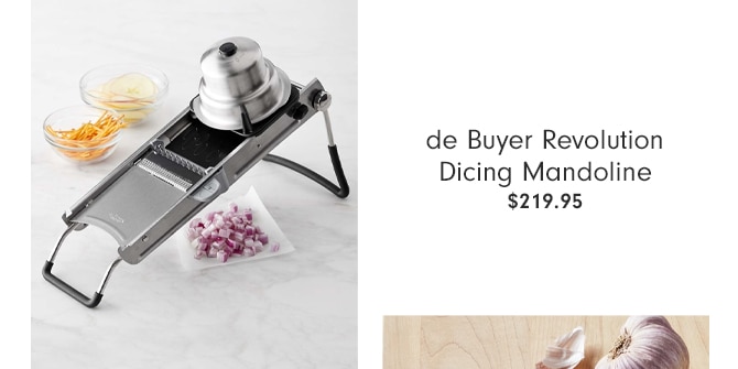 de Buyer Revolution Dicing Mandoline - $219.95