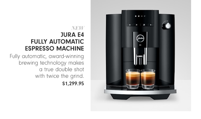 JURA E4 Fully Automatic Espresso Machine - $1.299.95