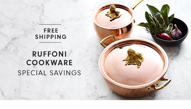 RUFFONI COOKWARE - SPECIAL SAVINGS