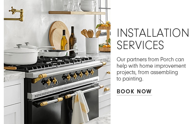 INSTALLATION SERVICES - BOOK NOW