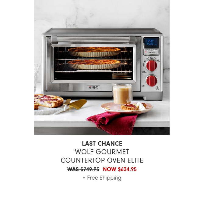Wolf Gourmet Countertop Oven Elite - NOW $634.95 + Free Shipping