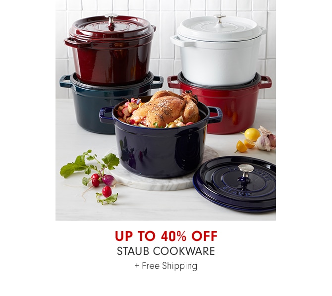 Up to 40% Off Staub Cookware + Free Shipping