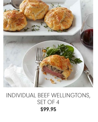 Individual Beef Wellingtons, Set of 4 - $99.95