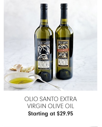 Olio Santo Extra Virgin Olive Oil - Starting at $29.95