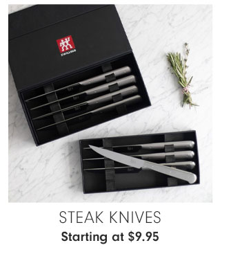 Steak Knives Starting at $9.95